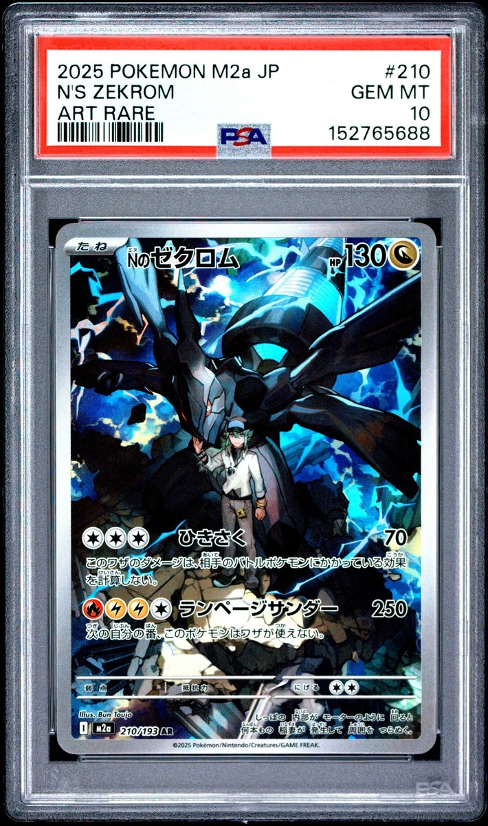 Zekrom Pokémon TCG Professional Sports Authenticator (PSA