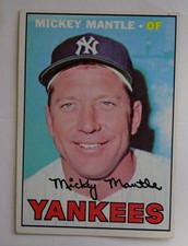 1967 Topps - Mickey Mantle #150 - Ungraded w/ wear