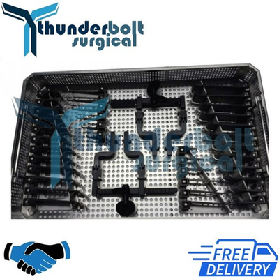#ad McCulloch Lumbar Retractor Set Surgical Instruments With Sterilization Box $469.94