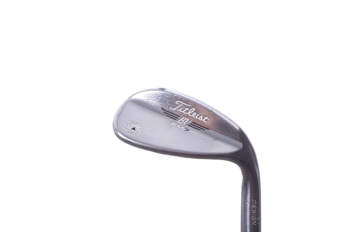 Titleist Vokey SM7 Tour Chrome 54* Sand Wedge RH in Steel Shaft Wedge  Flex