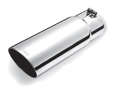 Gibson 500380 for Round Wall Angle-Cut Tip-4in OD/3.5in Inlet/12in -Stainless