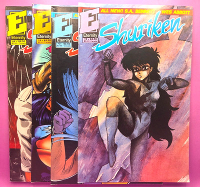 SHURIKEN  #2 3 4 6  LOT  VG/LOW FINE    COMBINE SHIPPING   BX2442