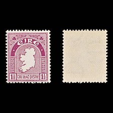 8346: Ireland SG113 1½d Claret 1940 Sc#108 Mi73A Mint MVLH C£19