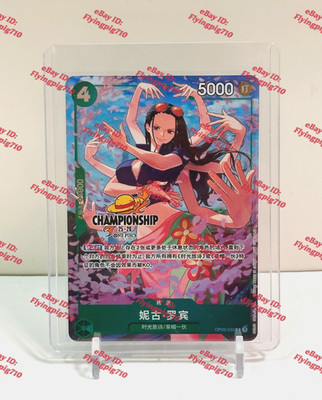 One Piece Chinese Card Game Championship 25-26 Autumn Prize Nico