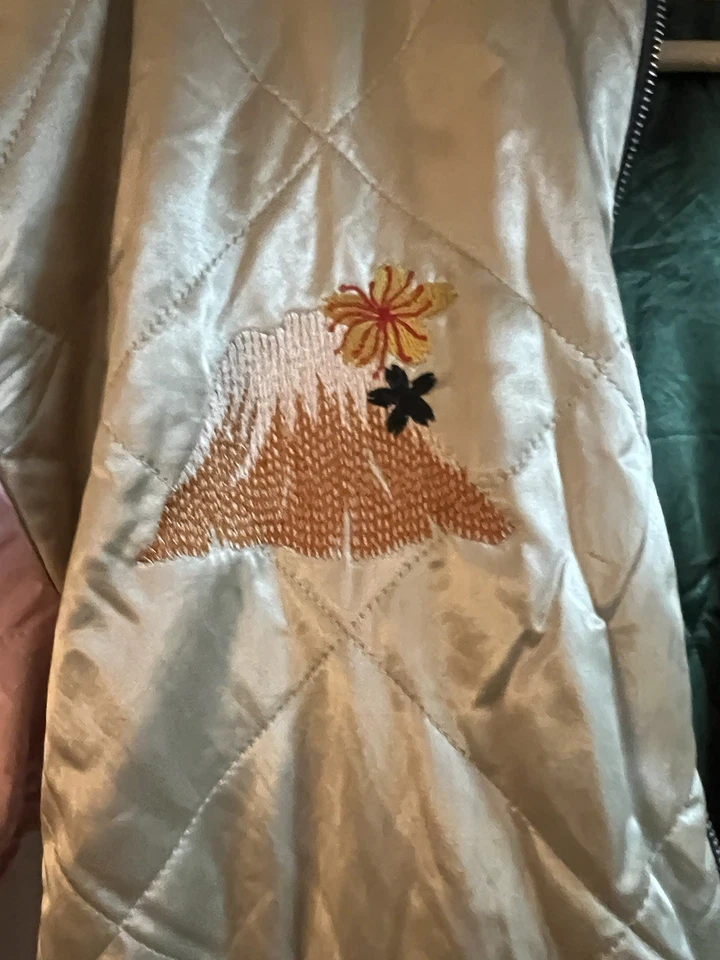 Scotch & Soda Embroidered Satin Bomber Jacket Reversible  - Image 4 of 4