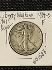 1934-S Liberty Walking Half Dollar  F