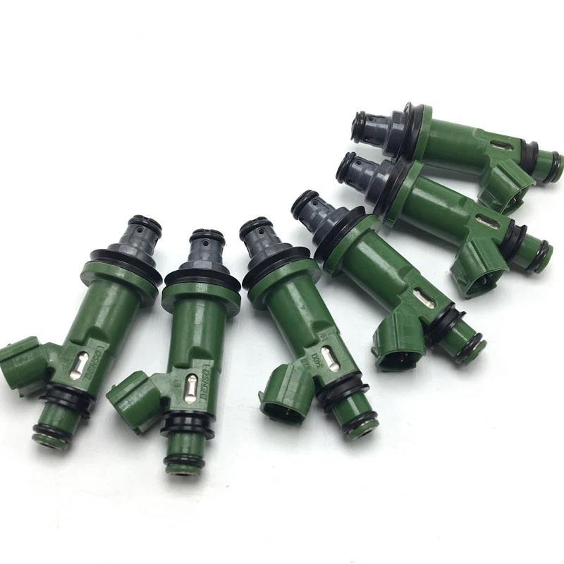 Inyectores de combustible 6 piezas 195500-3400 16611AA340 para Subaru Outback 3.0 H6 2001-2004 Foto 2 de 4