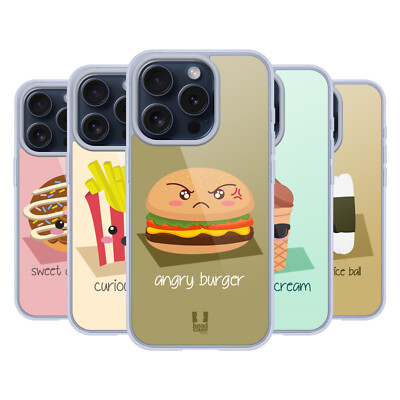 HEAD CASE DESIGNS FOOD MOOD SOFT GEL HANDYHÜLLE FÜR APPLE iPHONE HANDYS