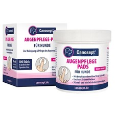 Canosept Augenpflege Pads f&uuml;r Hunde Fingerlinge zur Reinigung 100 St. (0,12&euro;/1E)