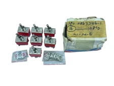 1322 Toggle Switch ON-OFF-ON 15A 250VAC 6PIN 3 Position 7 piece of Lot