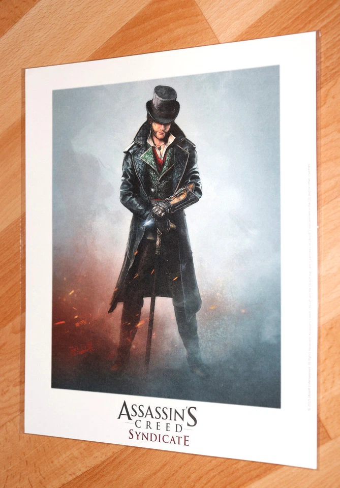 Assassin's Creed Syndicate Jacob Frye Lithograph Artwork PS4 Xbox One Ubisoft - Image 2 of 4