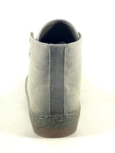 Scarpe da ginnastica Love Moschino donna EU 36 UK 3 grigio tessuto ecologico riciclato alte - Foto 5 di 8