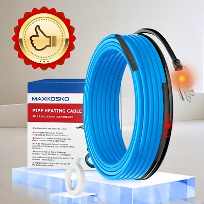 30ft Heat Cable for Water Lines: Ensure Smooth Water Movement