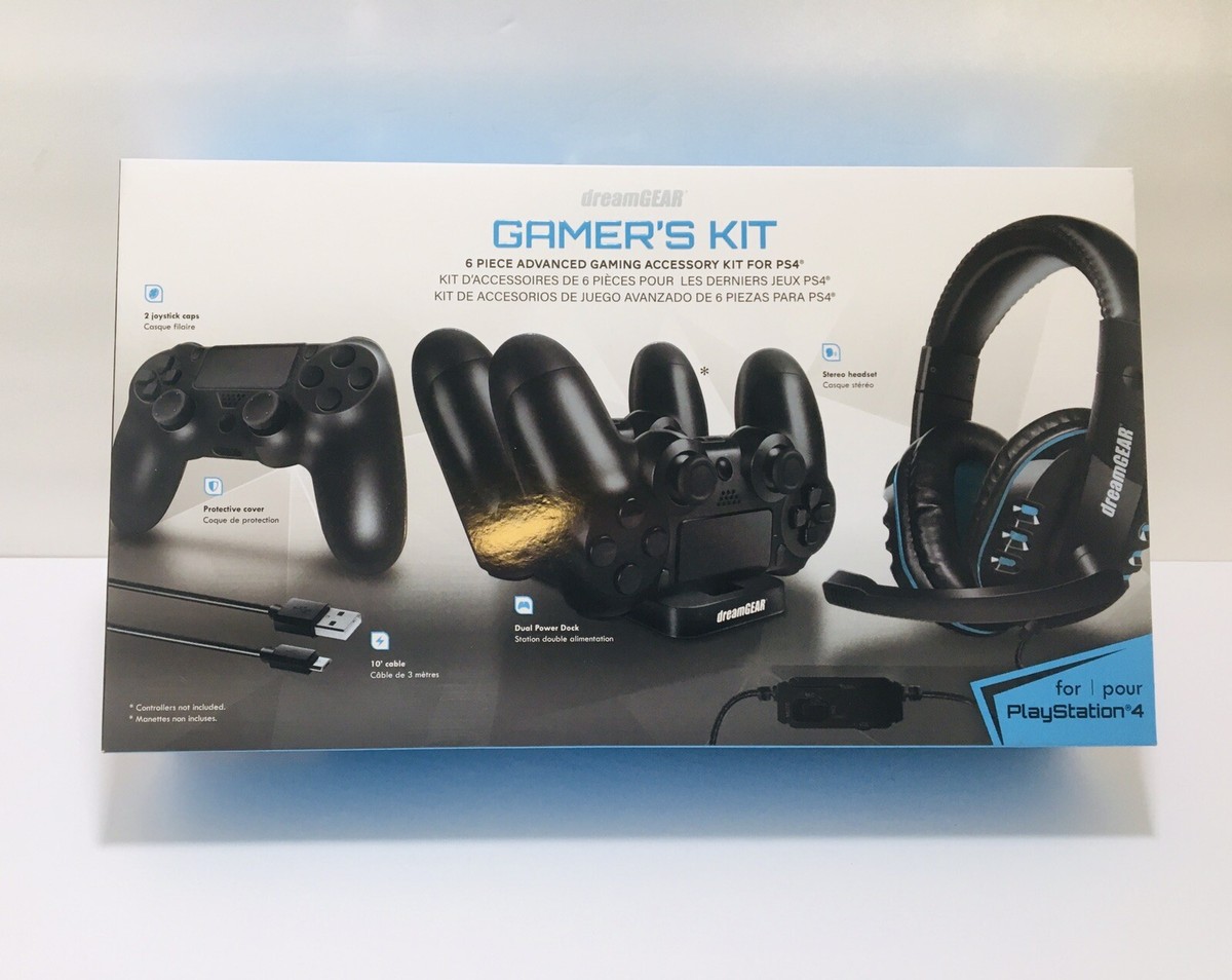 dreamGEAR PS4用 6 in 1 ゲームキット ブラック dwos6rj Shop For PS4® One Controllers, Headphones and Accessories.