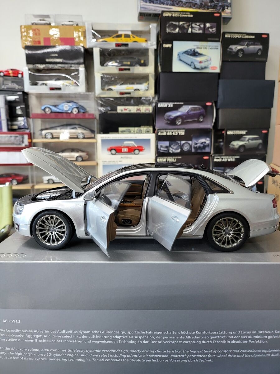 1:18 Kyosho Audi A8L W12 Silver Dealer Edition | eBay 1:18 Kyosho Audi A8L W12 Silver Dealer Edition | eBay