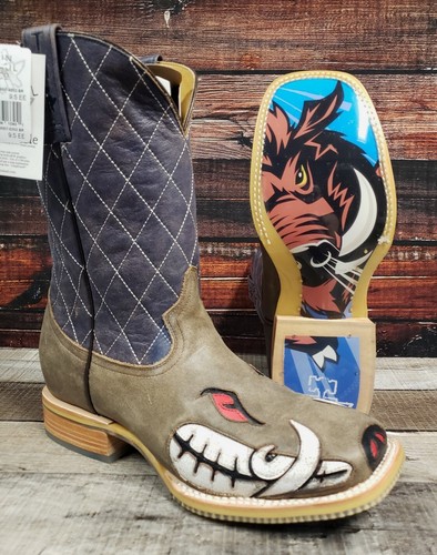 Boaring' Western Cowboy Boots Size 