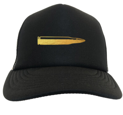 Gold Foil Bullet - Shell Casing 2nd Amendment Two Tone Trucker Hat
