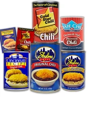 Cincinnati Skyline Chili, Goldstar Chili Dixie Family Favorites Variety Pack ...