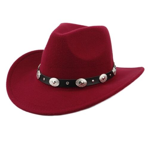 Western Cowboy Hat Wide Brim Cowgirl Hat Summer Outdoor Sun Hat For Men/Women - Picture 16 of 16