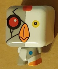 ROBOT CHICKEN 2021 2" MINI figure ADULT SWIM HARDEE'S CARL'S JR