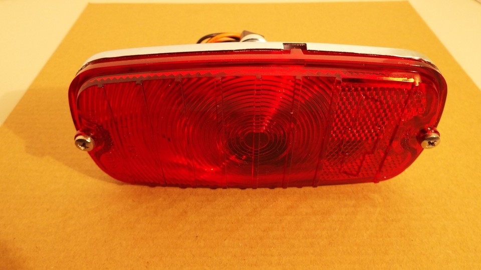 Tail Light Lens, Bezel & Gasket Kit For 1960-1966 Chevrolet & GMC Trucks – Vintage Replacement Part
