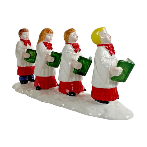 Dept 56 Snow Village Choir Kids Robe Hand Painted RETIRED 5.5x2.5" Holiday