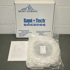 Sani-Tech Ultra Platinum Cured Silicone Tubing, 1/4" x 3/8" x 50ft, Bulk Hose