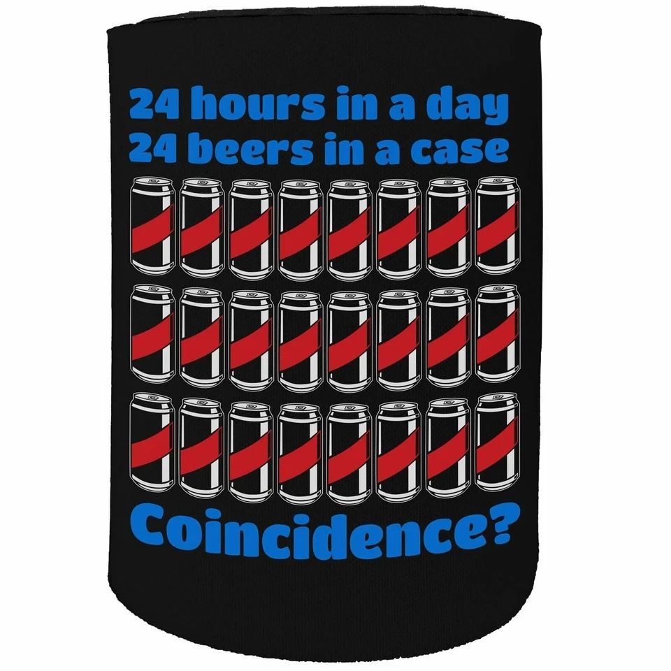 BEER ALCOHOL RELATED STUBBY HOLDER funny Tin Bottle Can Cooler stubbie Gift