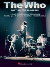 The Who Easy Guitar Songbook Sheet Music Easy Guitar Book NEW 000279005