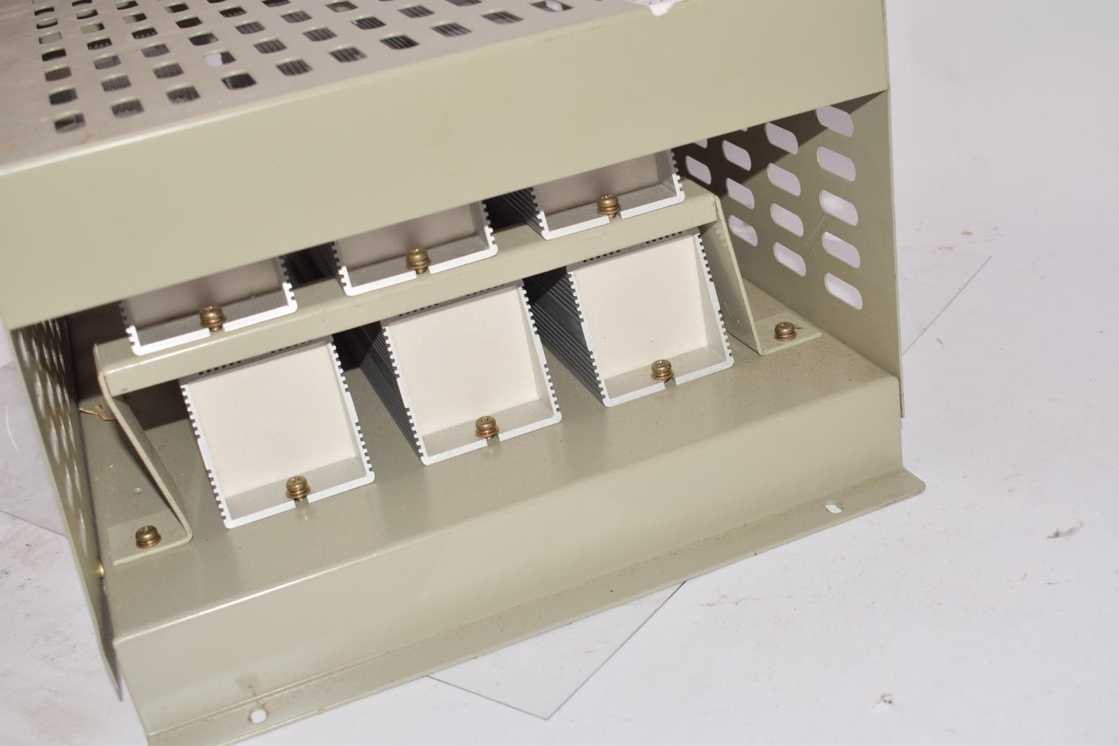 Resistor Rack Assembly Rara Electronics Dynamic Braking Resistor Assembly IRP-6000, C9J-33-1 ...