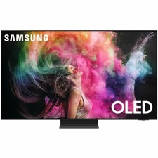 Samsung 9 Qn65s95caf 64.5" Smart Oled Tv - 4k Uhdtv - Titan, Black