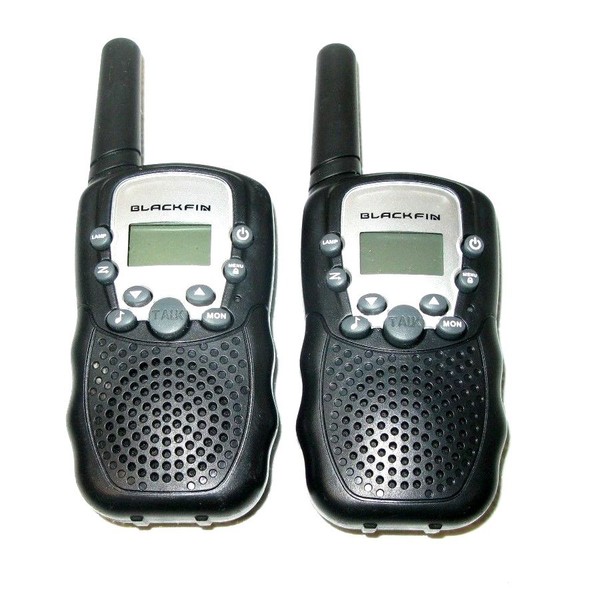 Blackfin 2 Radios Talkies 16 Mile Long Range Walkie Talkie 22 Channel Portable W for sale online