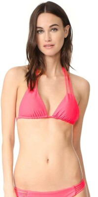 g..... Vitamin A 262187 Women Jaydah Triangle Bikini Top Swimwear Size