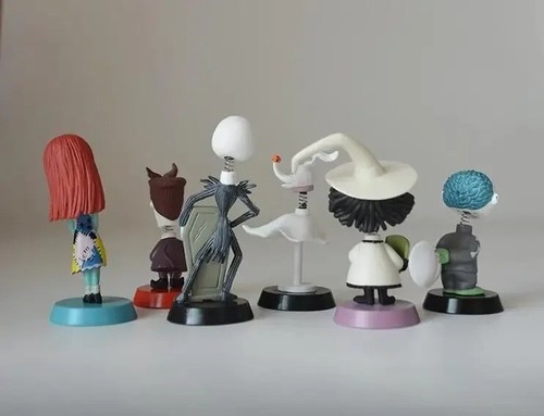 6 Pcs/Set - Jack Skellington Sally Nightmare Before Christmas Action Figure Toy - Picture 3 of 6