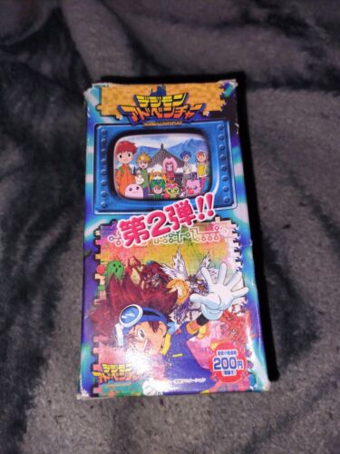VTG 1999 Japanese Digimon Adventure Trading Cards 1 Booster Box W/15 SealedPacks
