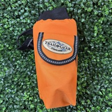 Weaver Leather Trail Saddle Bag Orange Waterproof Bottle Holder Equestrian Gear