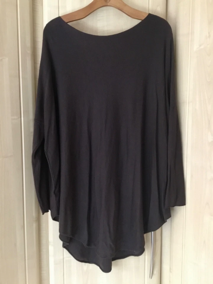 Brown Lagenlook Tunic Top/ Jumper. One size. Great for layering. - Image 4 of 4