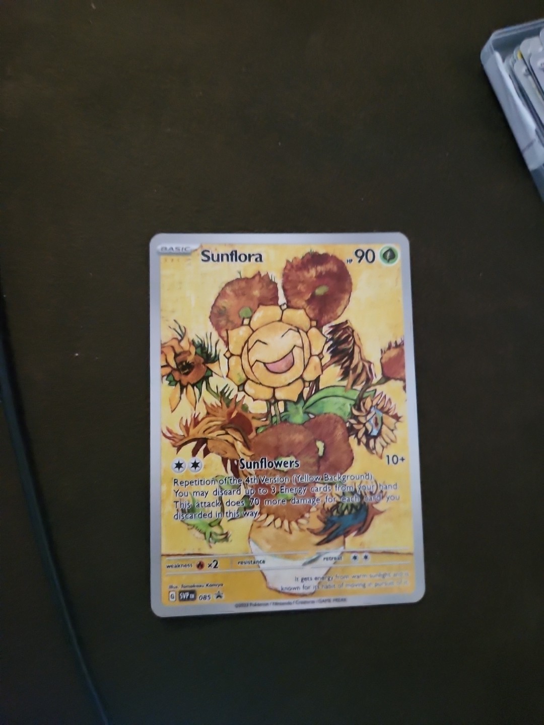 Pokemon Sunflora Fanart Card