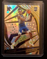 2022 Panini Chronicles Revolution Jalen Duren #12 Rookie Astro Holo SP