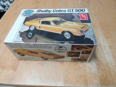 AMT Ford Mustang Shelby Cobra Model Kit Sealed Contents Unbuilt Open Box T397