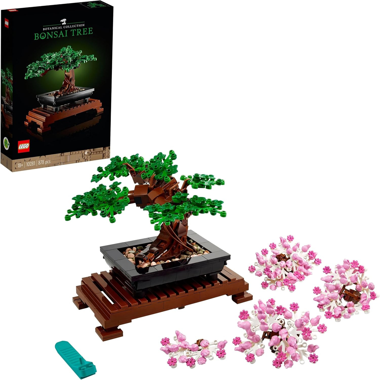 Kit Bonsai LEGO 10281: Piante Artificiali di Lusso per Collezionisti - 1