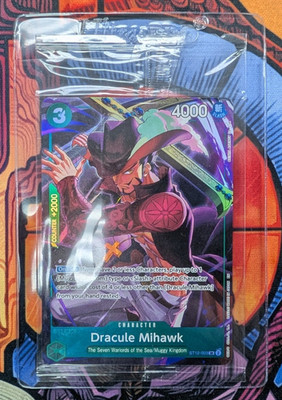 シャーマンキング　カード　O.S2 3BOX Dracule Mihawk ST12-003 Illustration Box Vol.3 Promo Sealed One