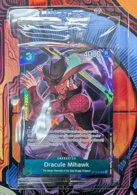Dracule Mihawk ST12-003 Illustration Box Vol.3 Promo Sealed One