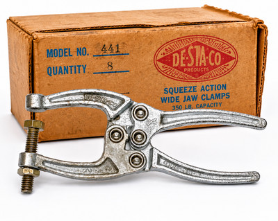 DESTACO 441 Squeeze Action Clamp 350 lb USA Made NOS