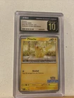 Pokemon CGC Pristine 10 Pikachu Illustration Contest 2024 Promo Card #214