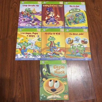 Lot of 7 LeapFrog Tag / LeapReader Interactive Books   Consonants And Vowels