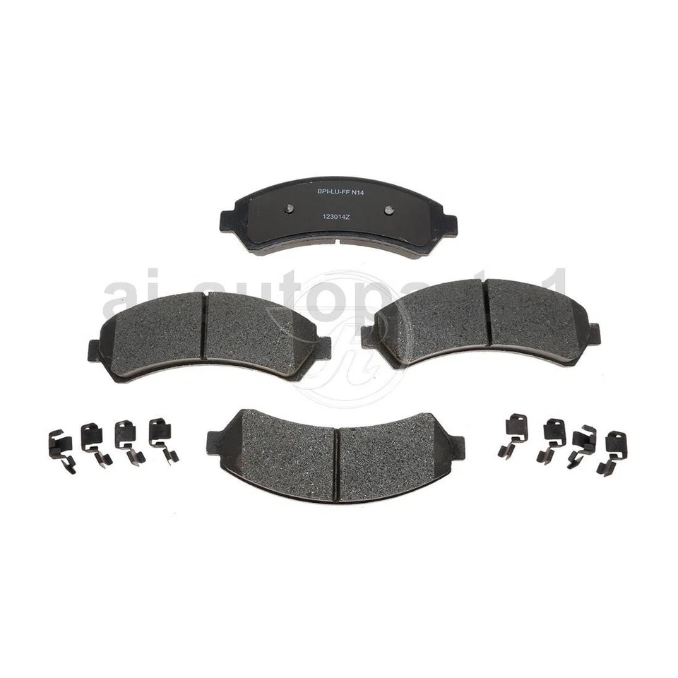 Kit pastillas freno delantero trasero Chevrolet S10 1998 1999 2000 2001 2002 2003 2004 Foto 3 de 4