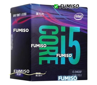 Intel Core i5-9400F Processor (2.9 GHz, 6 Cores, LGA 1151