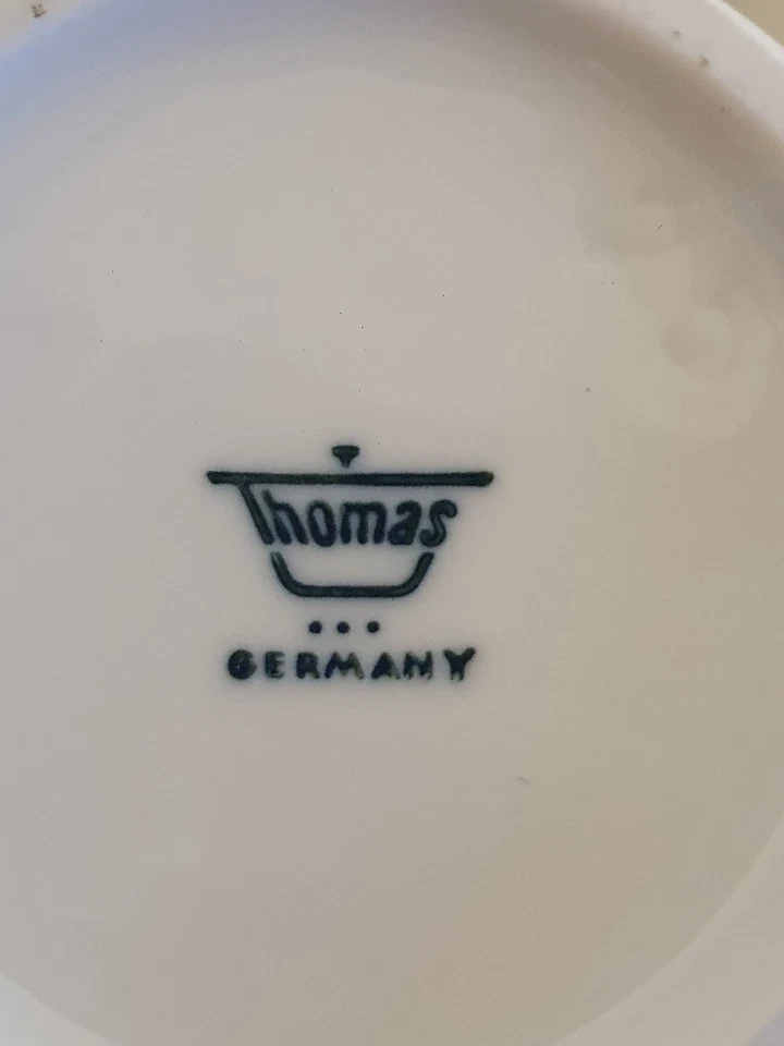 ROSENTHAL THOMAS Porzellan Vase  GLORIANA Vase  weiß mit Goldrand - Bild 4 von 4