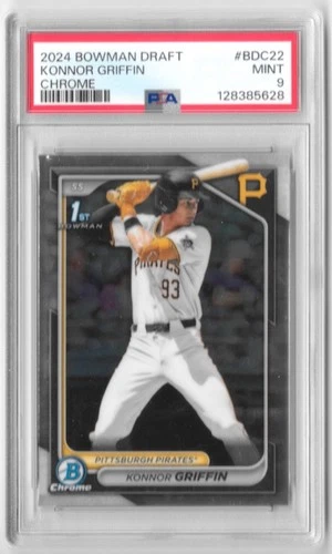 2024 Bowman Draft Chrome 1st Konnor Griffin #BDC-22 PSA 9